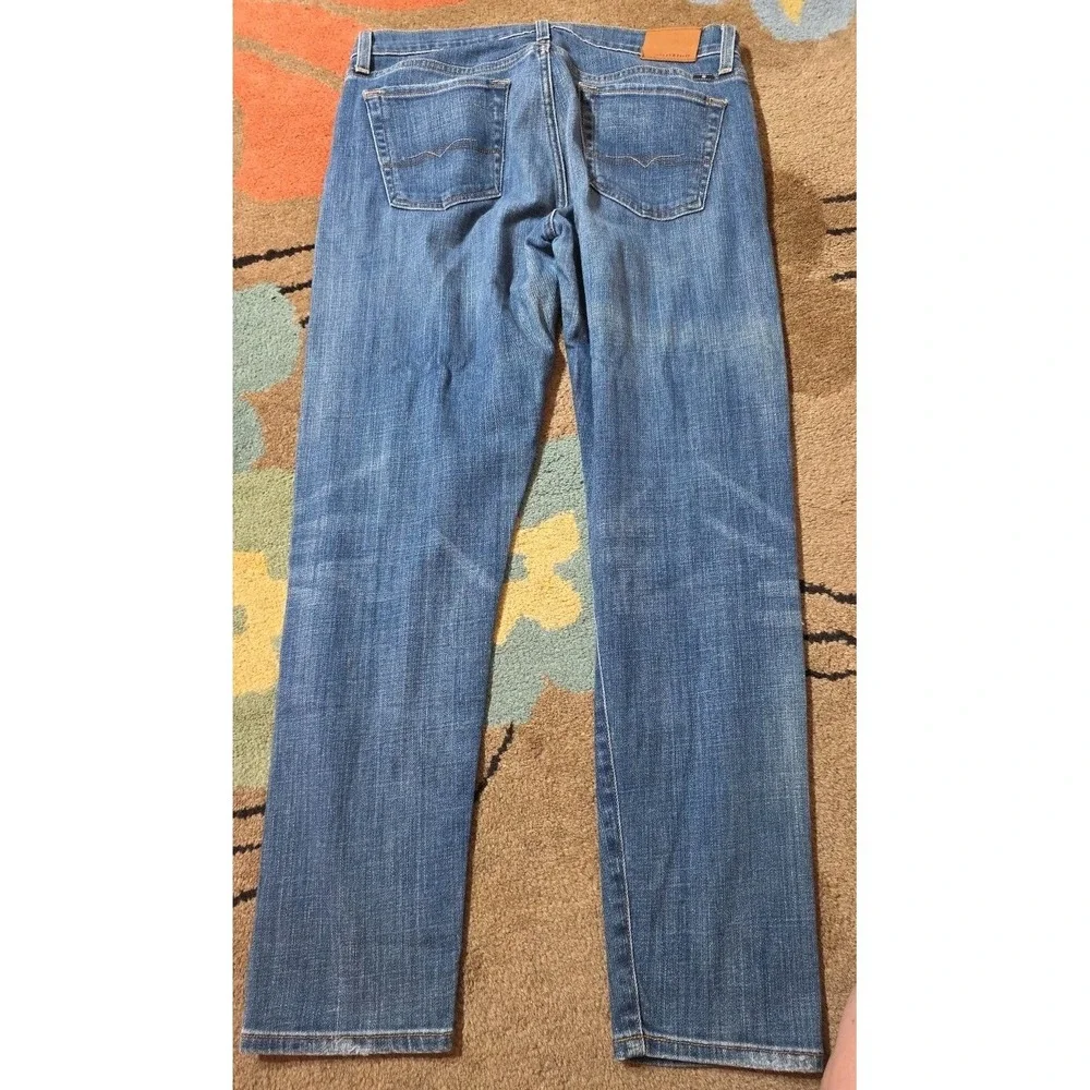 Lucky‎ Brand Sienna Cigarette Jeans Womens 6/28 Dark Wash Casual Button Fly Y2K